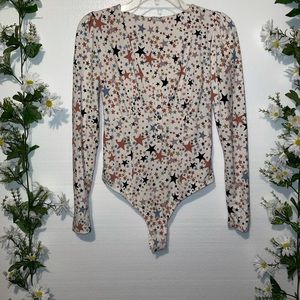 FREE PEOPLE- STAR V Neck Bodysuit